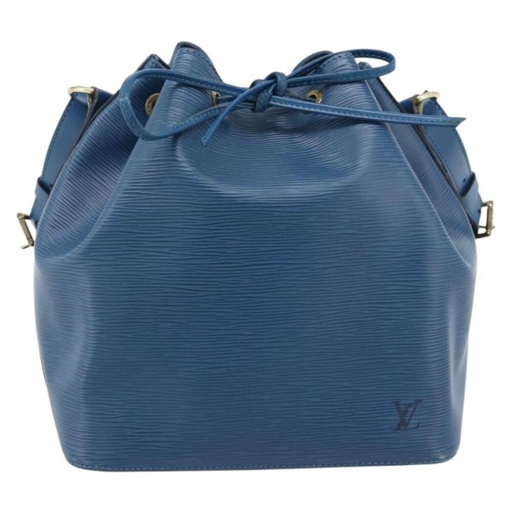 Louis Vuitton Noe Epi Leather Blue Leather Shoulder Bag Bag